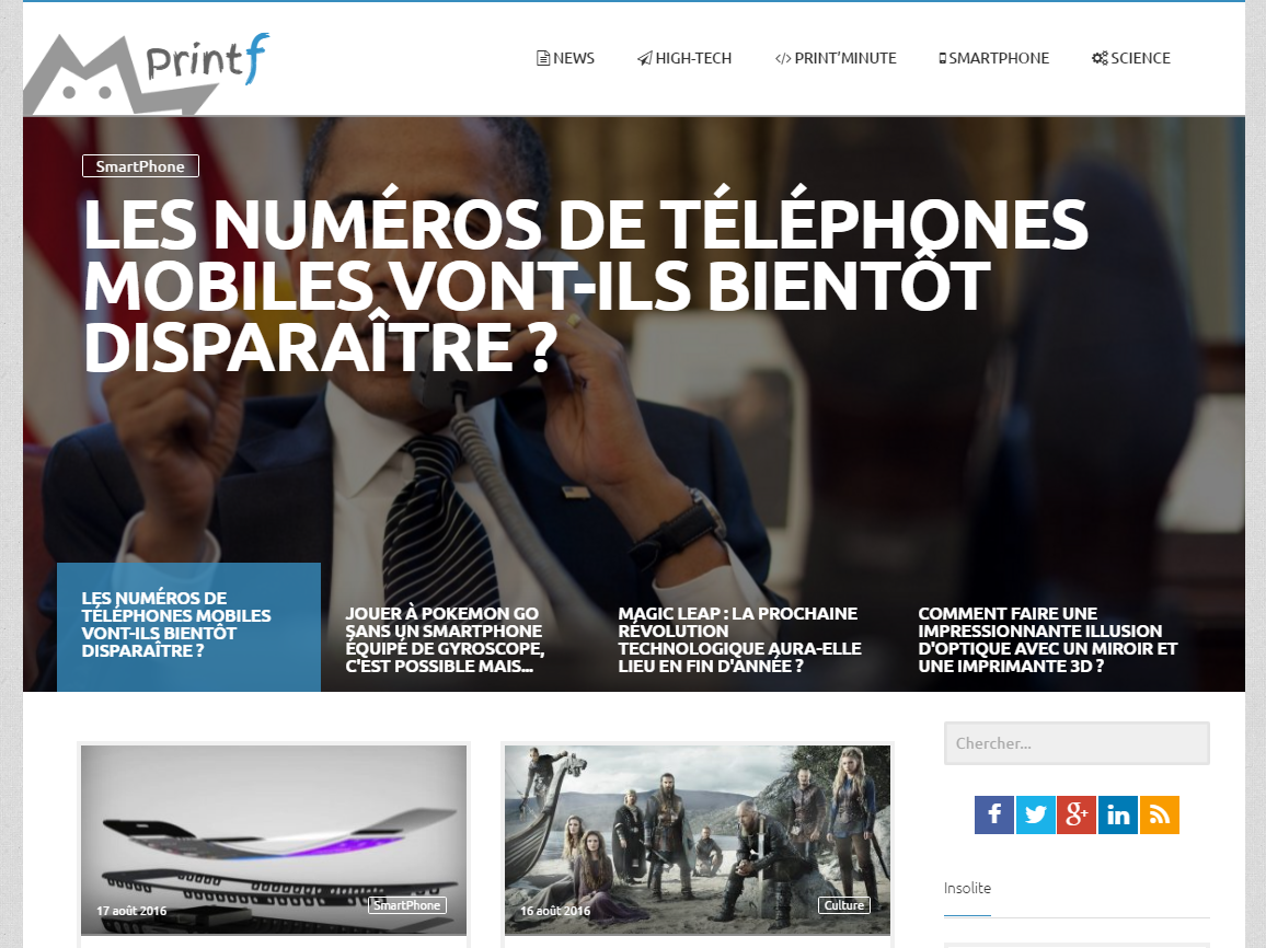 site printf.eu wordpress